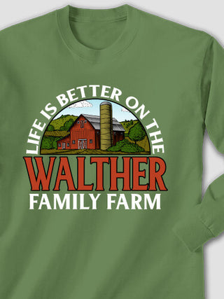 Life Is Better Farm : Printed Long Sleeves
