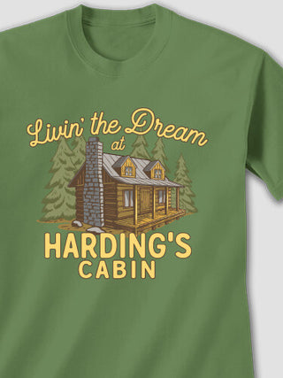 Livin' The Dream Cabin : Printed T-Shirts