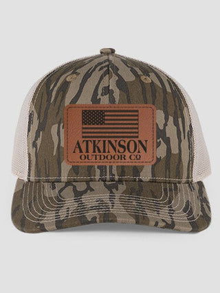 American Outdoor Company : Structured Trucker Hats with Patch