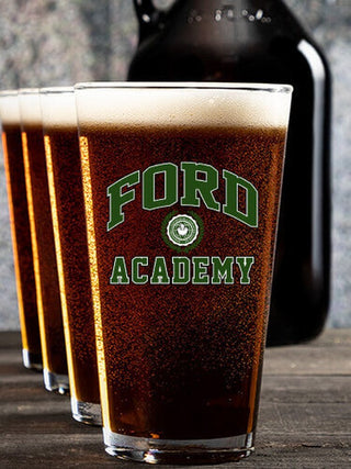Academy : Growler Pint Glass Gift Sets - Color Printed