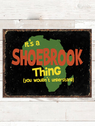 African American Thing : Tin Signs