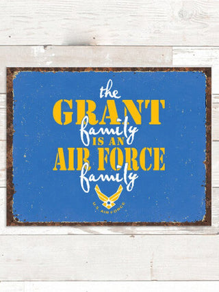 Air Force Family : Tin Signs