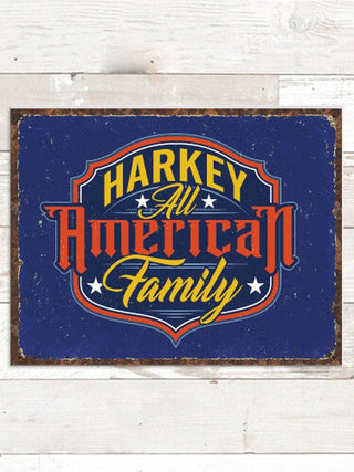 All-American Family : Tin Signs
