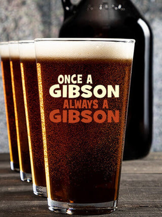 Always : Growler Pint Glass Gift Sets - Color Printed