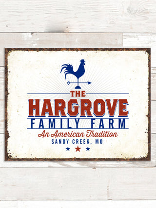American Farm : Tin Signs