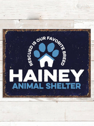 Animal Shelter : Tin Signs