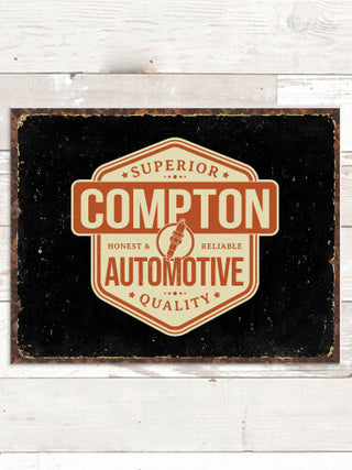 Automotive : Tin Signs