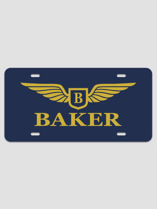 Aviation Monogram : License Plates