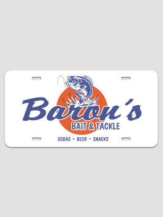 Bait and Tackle : License Plates