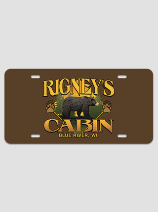 Bear Cabin : License Plates