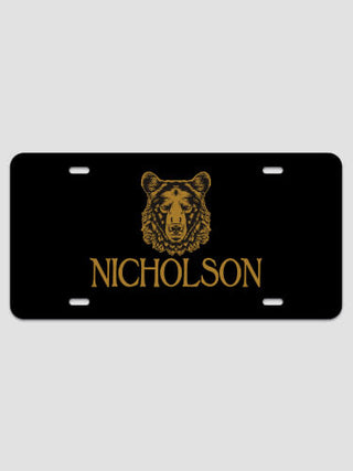 Bear : License Plates