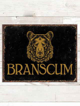 Bear : Tin Signs