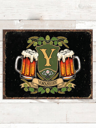 Beer Coat Of Arms : Tin Signs