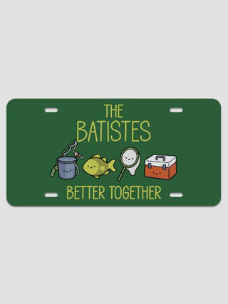 Better Together Fishing : License Plates