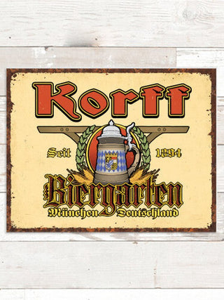 Biergarten : Tin Signs