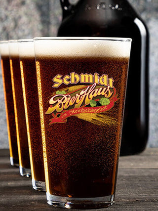Bierhaus : Growler Pint Glass Gift Sets - Color Printed