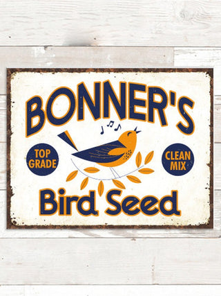 Bird Seed : Tin Signs
