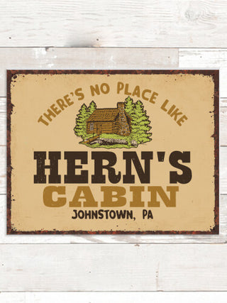 Cabin : Tin Signs