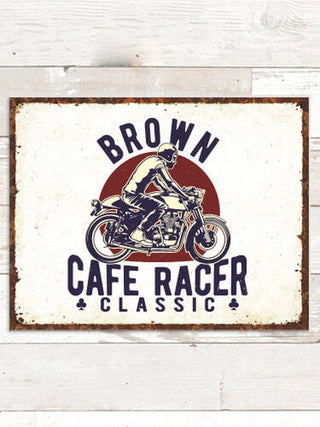Cafe Racer : Tin Signs