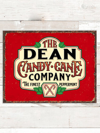 Candy Cane Company : Tin Signs
