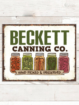 Canning Company : Tin Signs