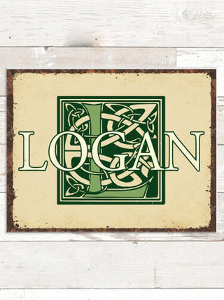 Celtic Monogram : Tin Signs