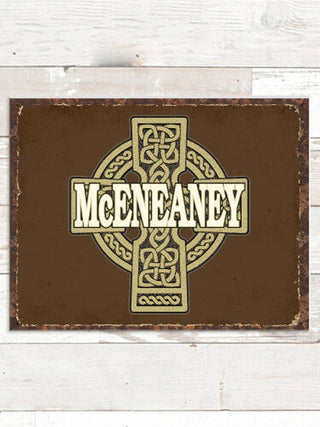 Celtic Stone Cross : Tin Signs