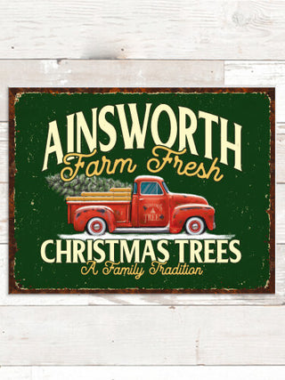 Christmas Tree Farm : Tin Signs