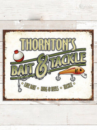 Classic Bait and Tackle : Tin Signs