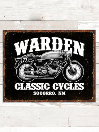 Classic Cycles : Tin Signs