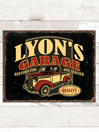 Classic Garage : Tin Signs