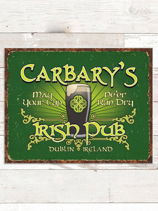 Classic Irish Pub : Tin Signs