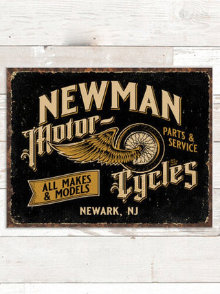 Classic Motorcycles : Tin Signs