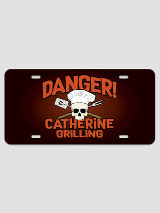 Danger Grilling : License Plates