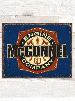 Engine Company : Tin Signs