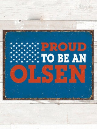 Family Flag : Tin Signs