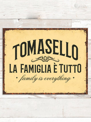 Family Is Everything : Tin Signs