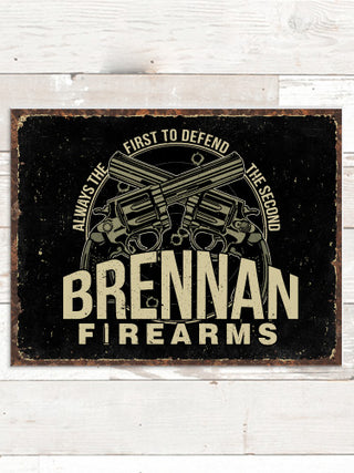 Firearms : Tin Signs