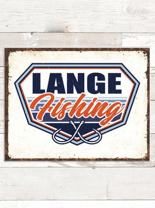 Fishing : Tin Signs