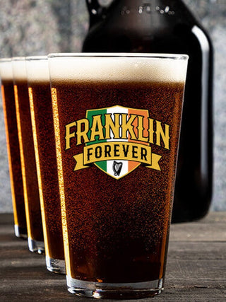 Forever : Growler Pint Glass Gift Sets - Color Printed