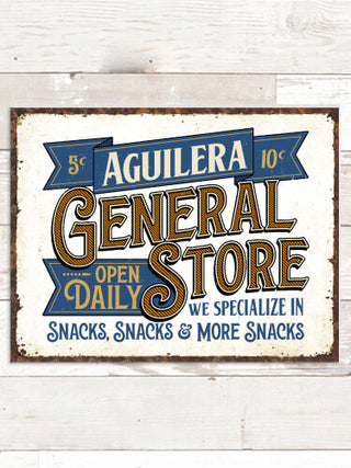 General Store : Tin Signs