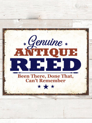 Genuine Antique : Tin Signs