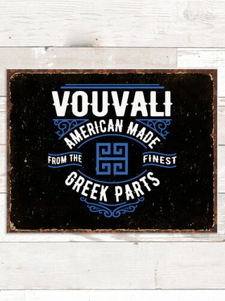 Greek Parts : Tin Signs