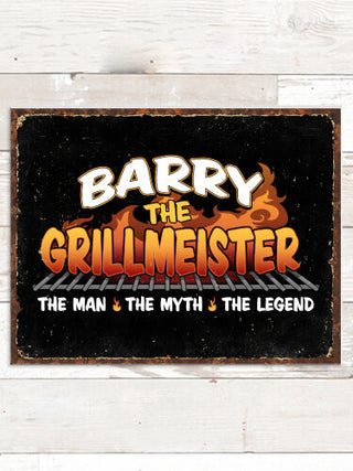 Grillmeister : Tin Signs