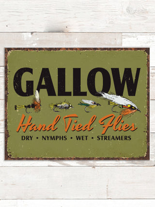 Hand Tied Flies : Tin Signs