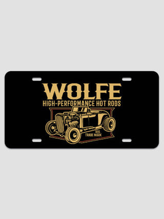 High-Performance Hot Rods : License Plates