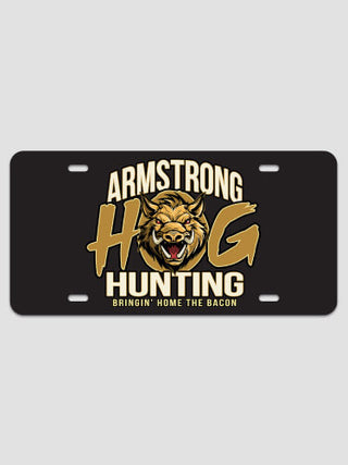 Hog Hunting : License Plates