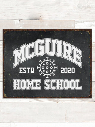 Homeschool 2020 : Tin Signs