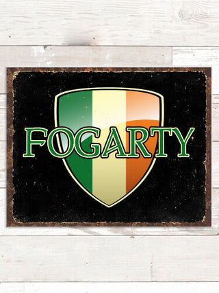Irish Shield : Tin Signs