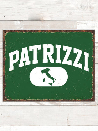 Italian Varsity : Tin Signs